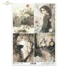 Królowa Kier, Alicja, dziewczynka, kwiaty, róże*Queen of hearts, Alice, girl, flowers, roses*Königin der Herzen, Alice, Mädchen, Blumen, Rosen*Reina de corazones, Alicia, niña, flores, rosas